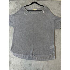 Women’s Michael Kors Knitted Sweater Blouse Glitter Plus 3X